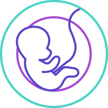 Fetüs Simgesi, Web Kullanımı için Vektör Resimleri