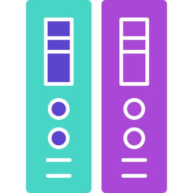 Bağlayıcı Simgesi, Web Kullanımı için Vektör İllüstrasyonu