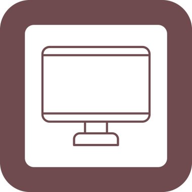 Web Kullanımı için Simge İzle, Vektör İllüstrasyonu