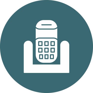 Web Kullanımı için Kablosuz Telefon Simgesi, Vektör Resimleri