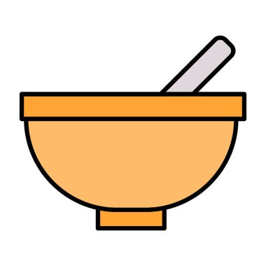 Web Kullanımı için Bowling Simgesi, Vektör İllüstrasyonu