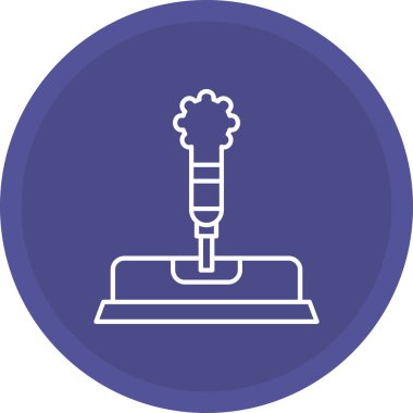 Web Kullanımı için Joystick Simgesi, Vektör İllüstrasyonu