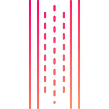 Web Kullanımı için Yol Simgesi, Vektör İllüstrasyonu