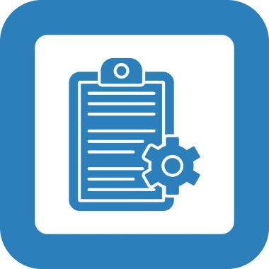 Web Kullanımı için Proje Simgesi, Vektör İllüstrasyonu