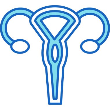 Web kullanımı için Rahim Simgesi, Vektör İllüstrasyonu