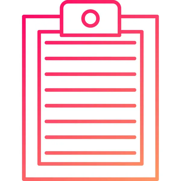 Web Kullanımı için Pano Simgesi, Vektör İllüstrasyonu