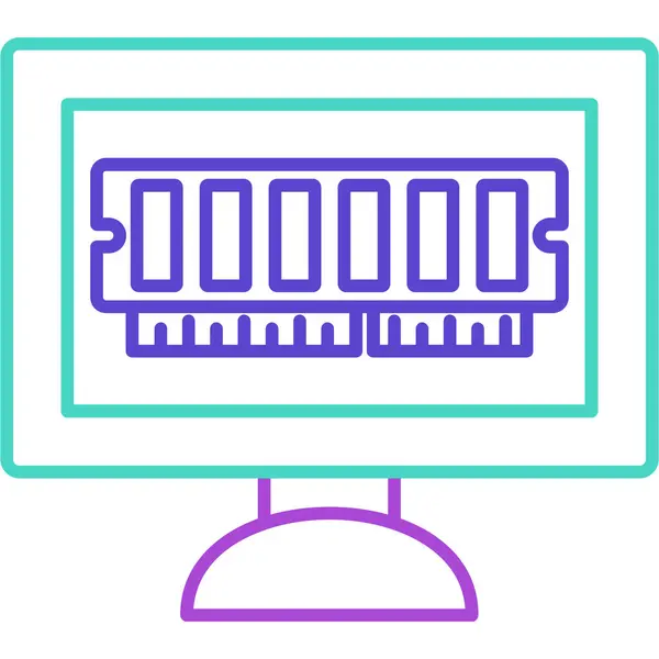 Ram Simgesi, Web Kullanımı için Vektör İllüstrasyonu