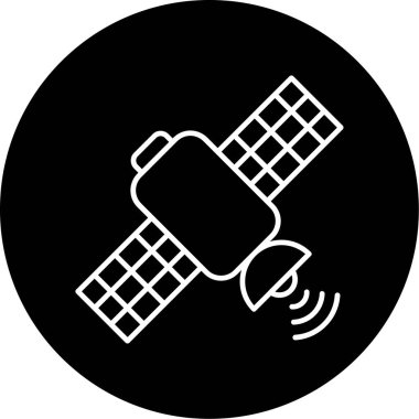 Web Kullanımı için Uydu Simgesi, Vektör Resimleri