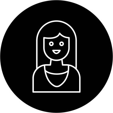 Ana Simge, Web Kullanımı için Vektör İllüstrasyonu