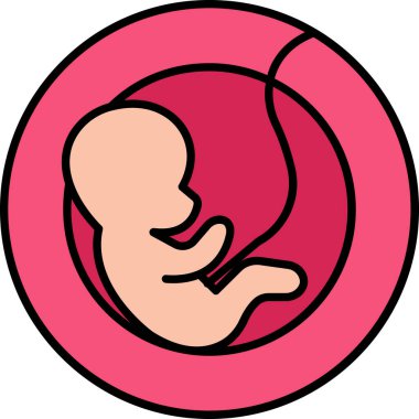 Fetüs Simgesi, Web Kullanımı için Vektör Resimleri