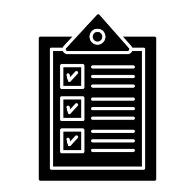 Web Kullanımı için Görev Simgesi, Vektör İllüstrasyonu