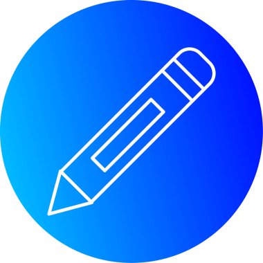 Web Kullanımı için Kalem Simgesi, Vektör İllüstrasyonu