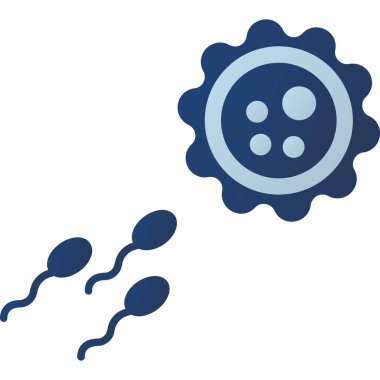 Web kullanımı için Döllenme Simgesi, Vektör İllüstrasyonu