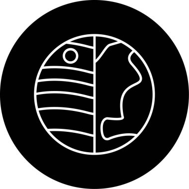 Web Kullanımı İçin Tutulma Simgesi, Vektör İllüstrasyonu