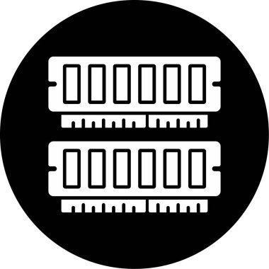 Ram Simgesi, Web Kullanımı için Vektör İllüstrasyonu