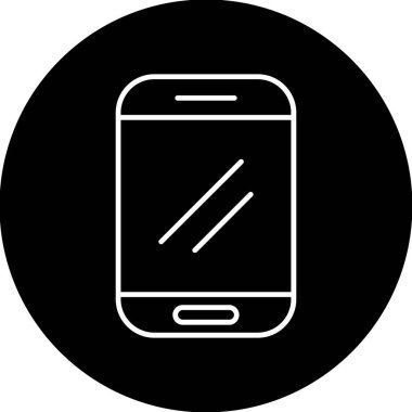 Web Kullanımı için Telefon Simgesi, Vektör İllüstrasyonu