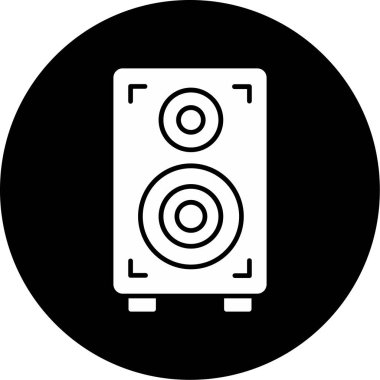 Web Kullanımı için Sözcü Simgesi, Vektör İllüstrasyonu