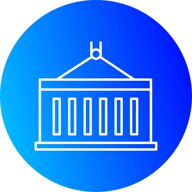 Web Kullanımı için Taşıyıcı Simgesi, Vektör İllüstrasyonu