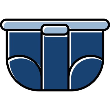 Web Kullanımı için Bez Simgesi, Vektör İllüstrasyonu