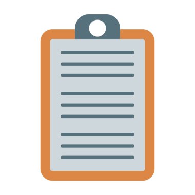 Web Kullanımı için Pano Simgesi, Vektör İllüstrasyonu