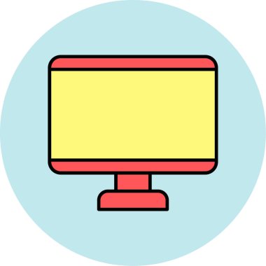 Web Kullanımı için Simge İzle, Vektör İllüstrasyonu