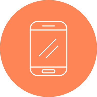 Web Kullanımı için Telefon Simgesi, Vektör İllüstrasyonu