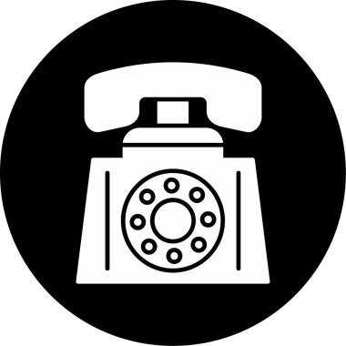 Web Kullanımı için Telefon Simgesi, Vektör Resimleri Çevir