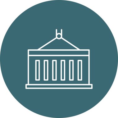 Web Kullanımı için Taşıyıcı Simgesi, Vektör İllüstrasyonu