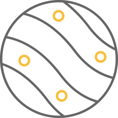 Mars Simgesi, Web Kullanımı için Vektör İllüstrasyonu