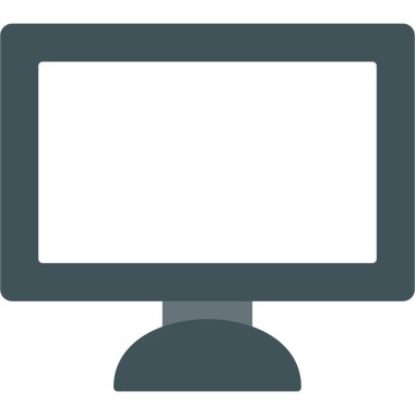 Web Kullanımı için Bilgisayar Simgesi, Vektör İllüstrasyonu