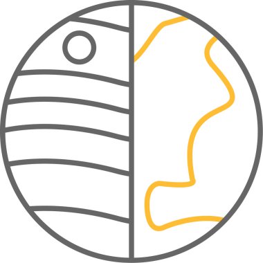 Web Kullanımı İçin Tutulma Simgesi, Vektör İllüstrasyonu