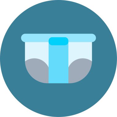 Web Kullanımı için Bez Simgesi, Vektör İllüstrasyonu