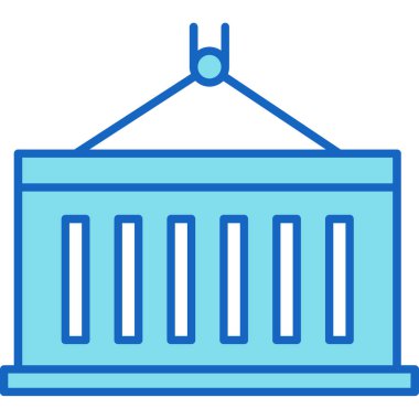 Web Kullanımı için Taşıyıcı Simgesi, Vektör İllüstrasyonu