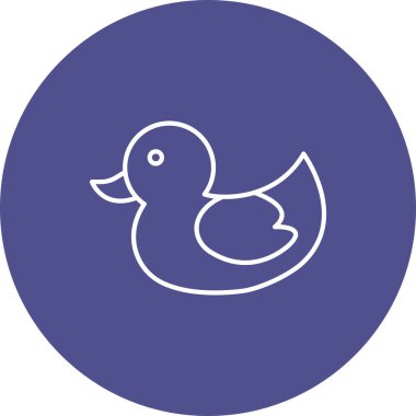 Kauçuk Ördek Simgesi, Web Kullanımı için Vektör Resimleri