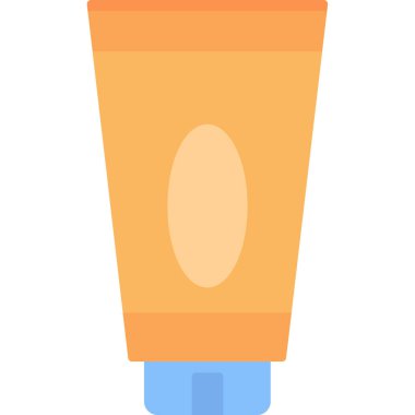 Vücut Losyonu Simgesi, Web Kullanımı için Vektör İllüstrasyonu