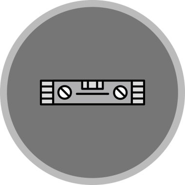 Web Kullanımı için Ruh Seviyesi Simgesi, Vektör İllüstrasyonu