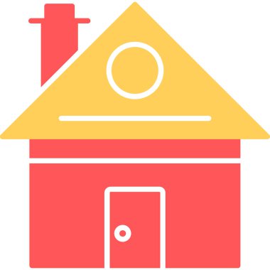 Web Kullanımı için Ev Simgesi, Vektör İllüstrasyonu