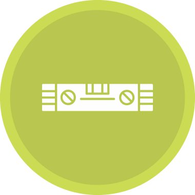 Web Kullanımı için Ruh Seviyesi Simgesi, Vektör İllüstrasyonu