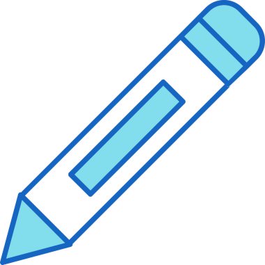 Web Kullanımı için Kalem Simgesi, Vektör İllüstrasyonu