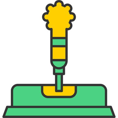 Web Kullanımı için Joystick Simgesi, Vektör İllüstrasyonu