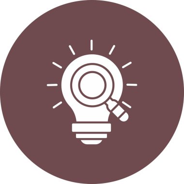 Web Kullanımı için hafif Simge, Vektör İllüstrasyonu