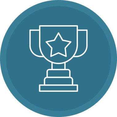 Web Kullanımı İçin Ödül Simgesi, Vektör İllüstrasyonu