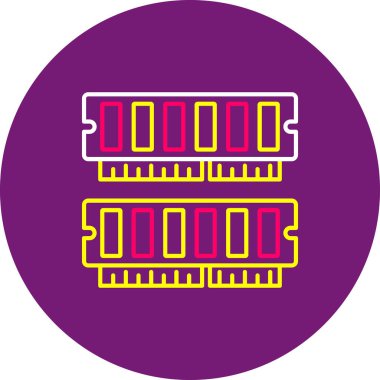 Ram Simgesi, Web Kullanımı için Vektör İllüstrasyonu