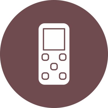 Web Kullanımı için Telefon Simgesi, Vektör İllüstrasyonu