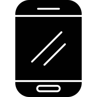 Web Kullanımı için Telefon Simgesi, Vektör İllüstrasyonu