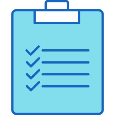 Web Kullanımı için Pano Simgesi, Vektör İllüstrasyonu