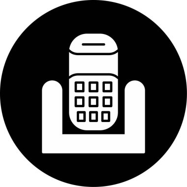 Web Kullanımı için Kablosuz Telefon Simgesi, Vektör Resimleri