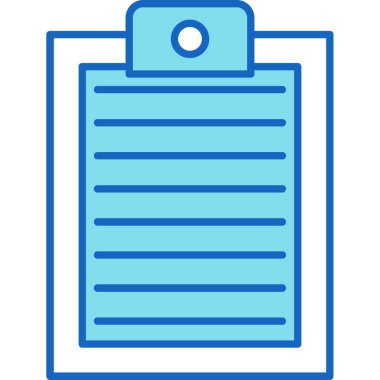 Web Kullanımı için Pano Simgesi, Vektör İllüstrasyonu