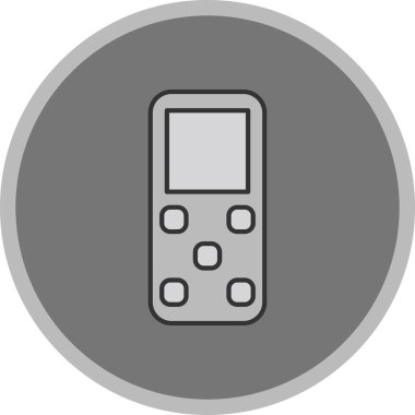 Web Kullanımı için Telefon Simgesi, Vektör İllüstrasyonu