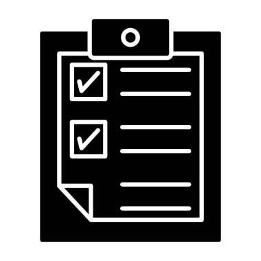 Web Kullanımı için Not Defteri Simgesi, Vektör İllüstrasyonu